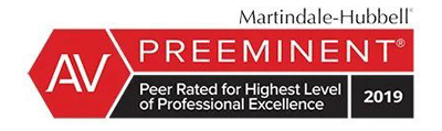 2019 Martindale-Hubbell AV Preeminent